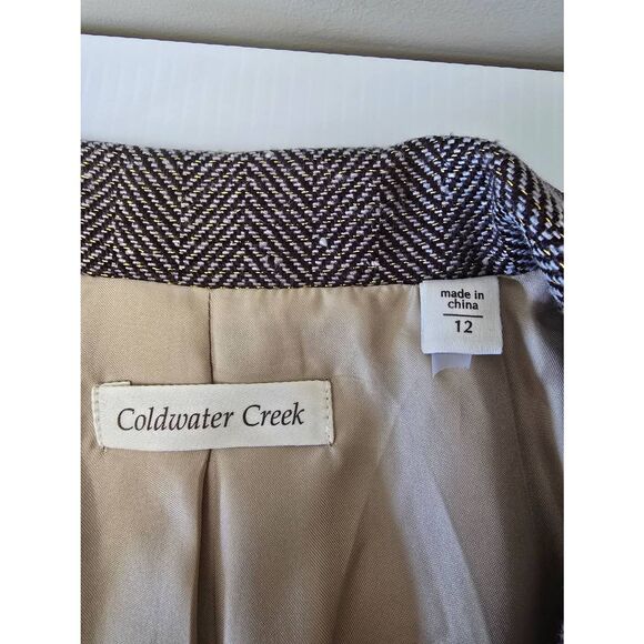 Coldwater Creek Blazer Sz 12 - Picture 5 of 8